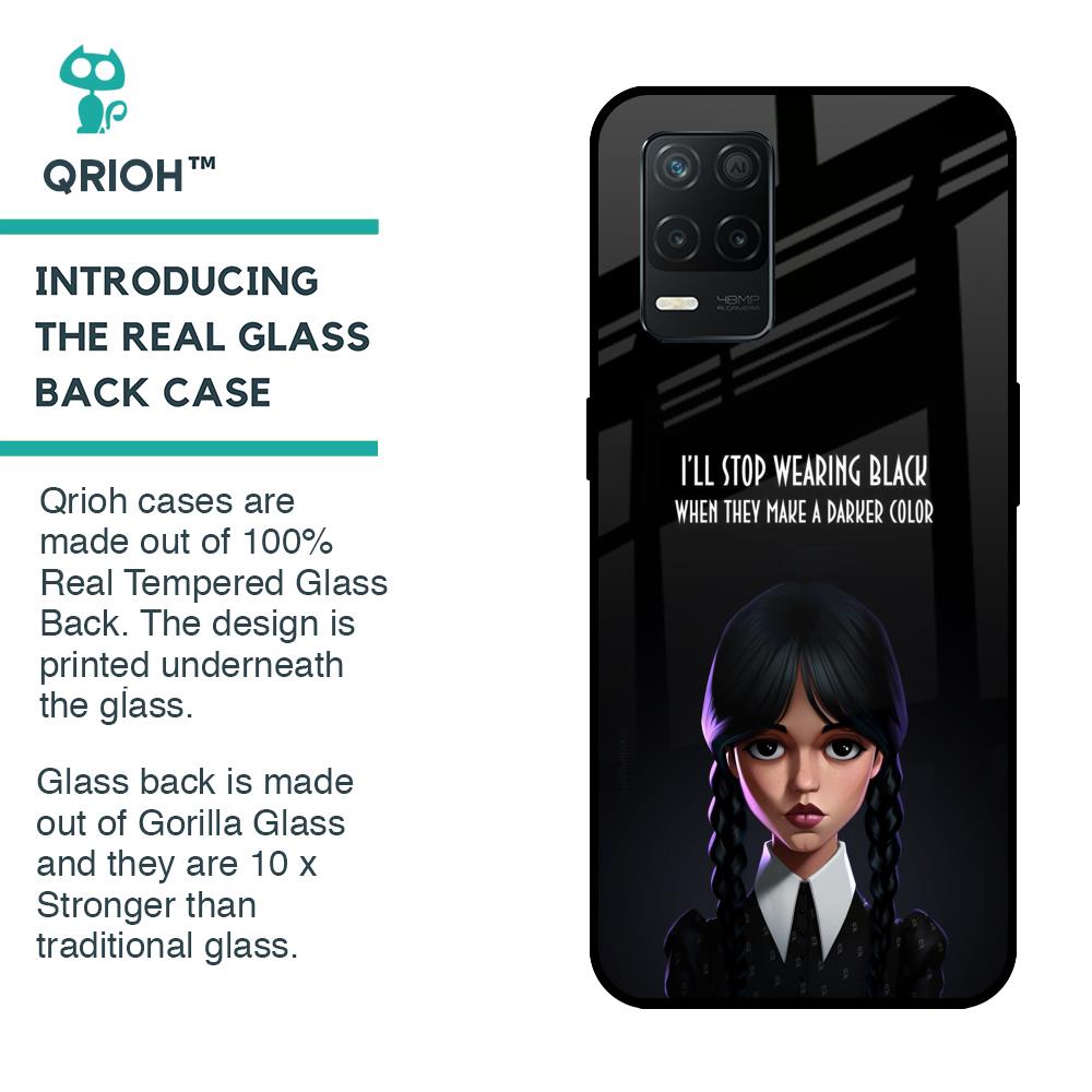 Aesthetic Digital Art Glass Case for Realme 8 5G