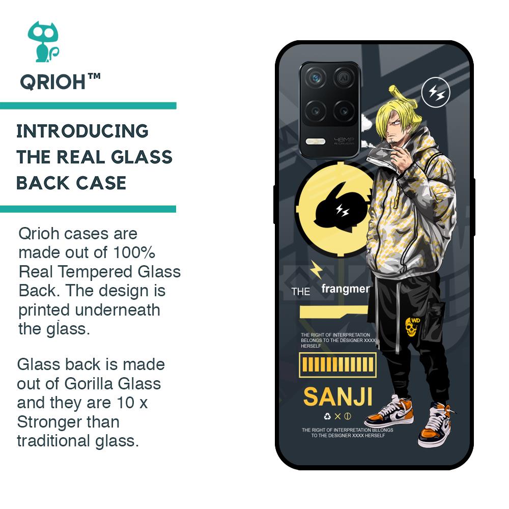Cool Sanji Glass Case for Realme 8 5G