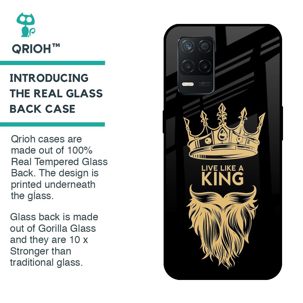King Life Glass Case For Realme 8 5G