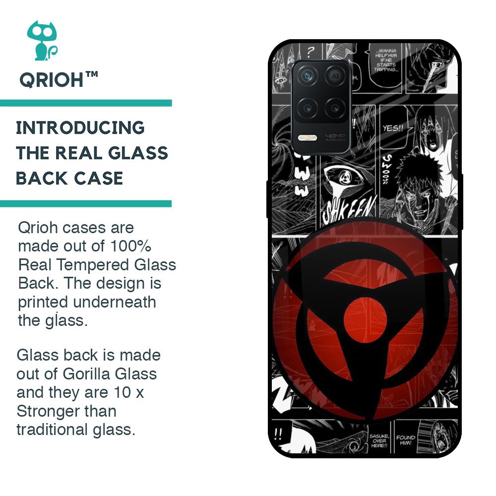 Sharingan Glass Case for Realme 8 5G