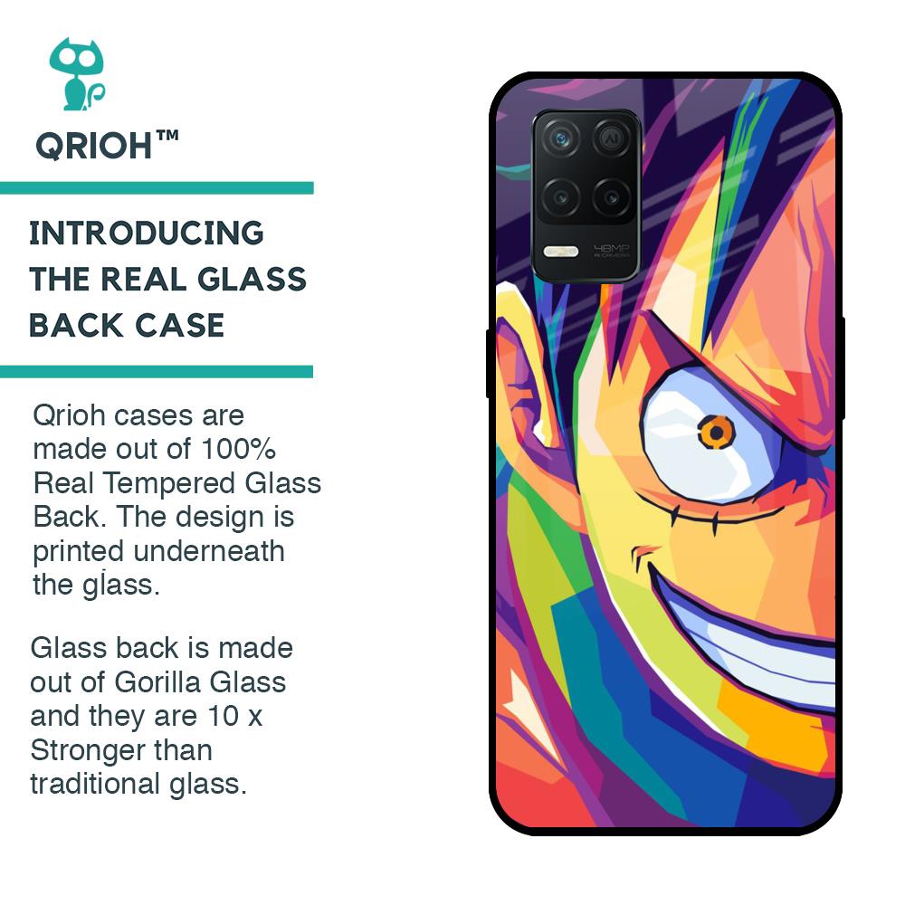 Monkey Wpap Pop Art Glass Case for Realme 8 5G