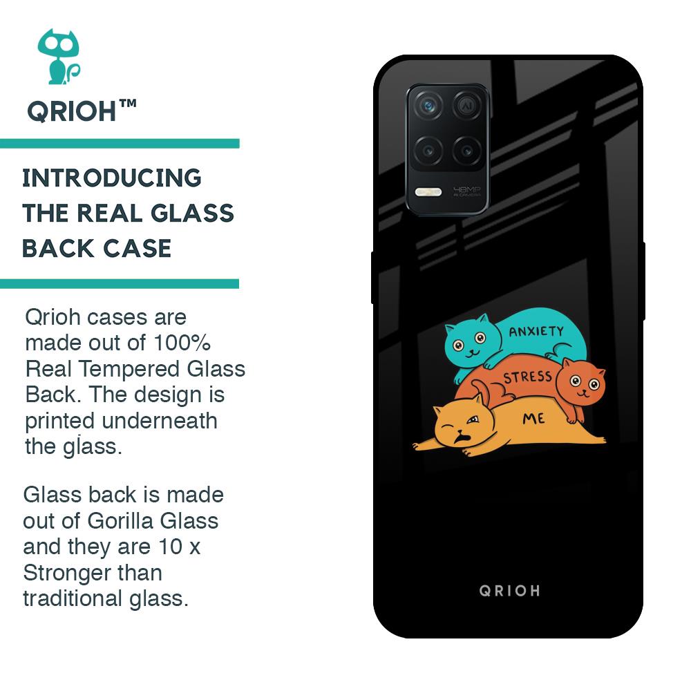 Anxiety Stress Glass Case for Realme 8 5G