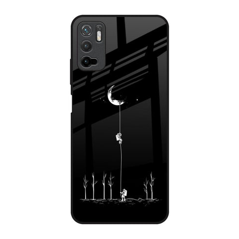 Catch the Moon Poco M3 Pro Glass Back Cover Online
