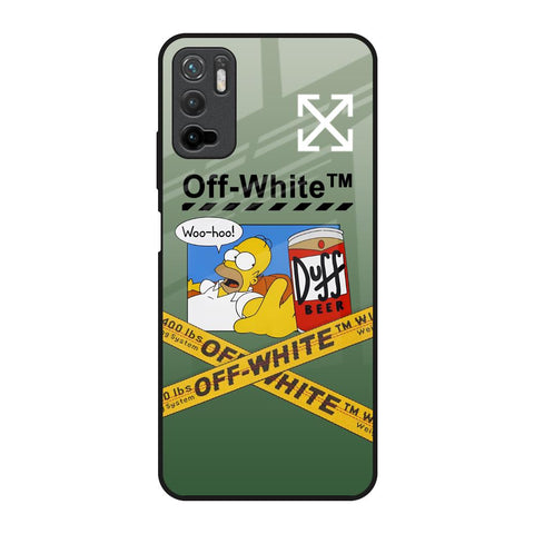 Duff Beer Poco M3 Pro Glass Back Cover Online