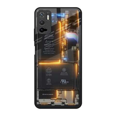 Glow Up Skeleton Poco M3 Pro Glass Back Cover Online