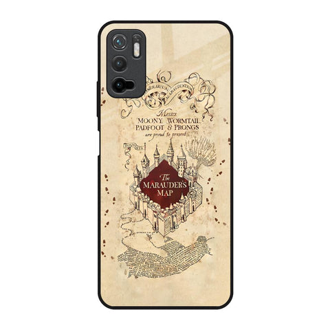 Magical Map Poco M3 Pro Glass Back Cover Online