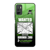 Zoro Wanted Poco M3 Pro Glass Back Cover Online