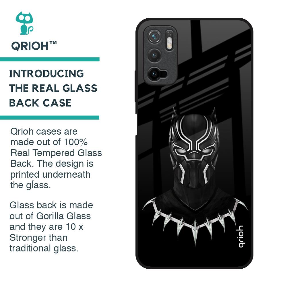 Dark Superhero Glass Case for Poco M3 Pro
