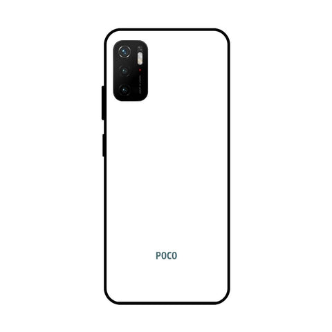 Arctic White Poco M3 Pro Glass Cases & Covers Online