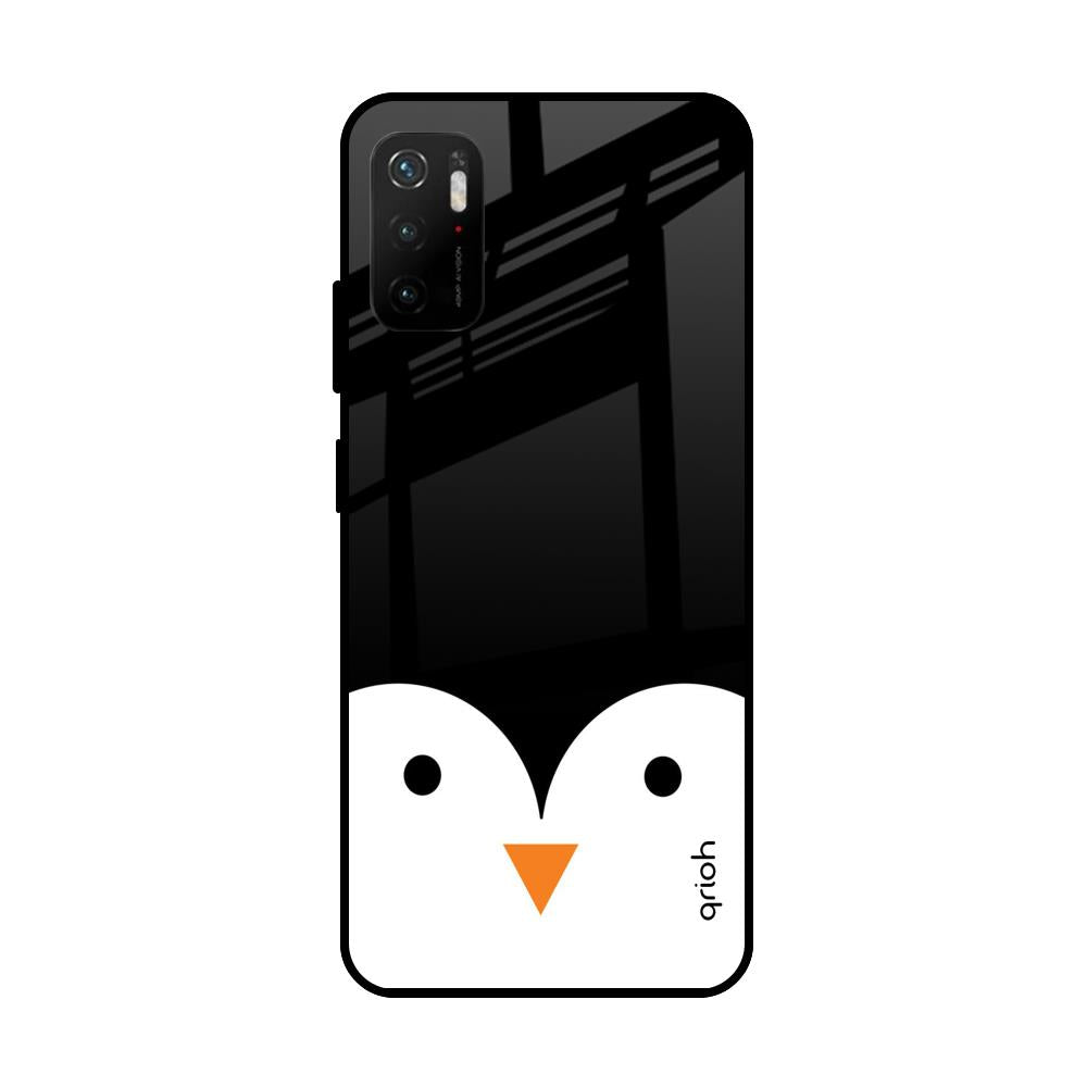 Cute Penguin Poco M3 Pro Glass Cases & Covers Online