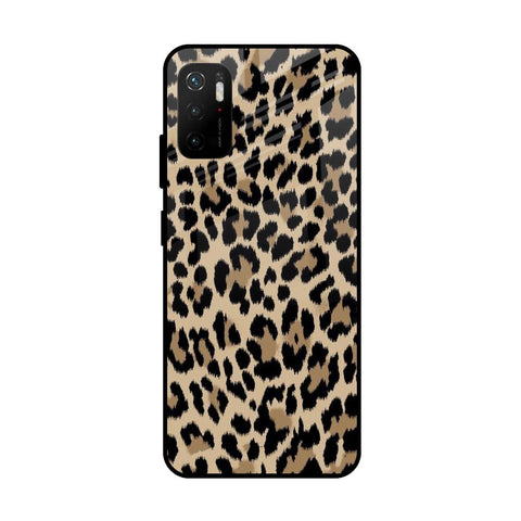 Leopard Seamless Poco M3 Pro Glass Cases & Covers Online