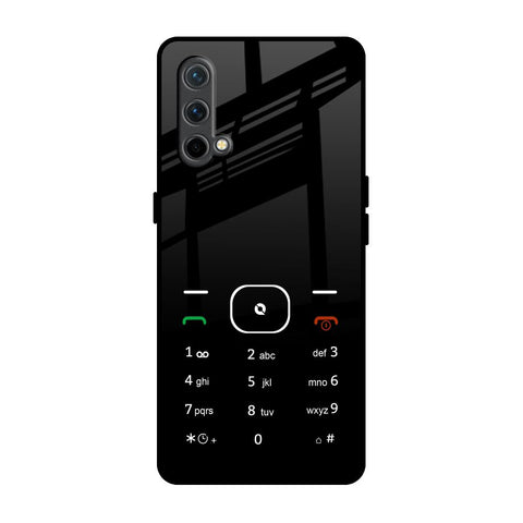 Classic Keypad Pattern OnePlus Nord CE Glass Back Cover Online