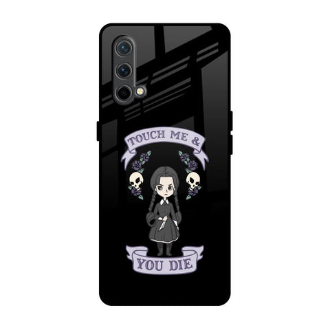 Touch Me & You Die OnePlus Nord CE Glass Back Cover Online