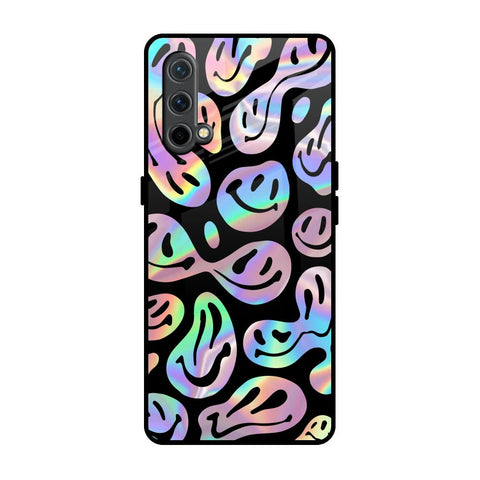 Acid Smile OnePlus Nord CE Glass Back Cover Online