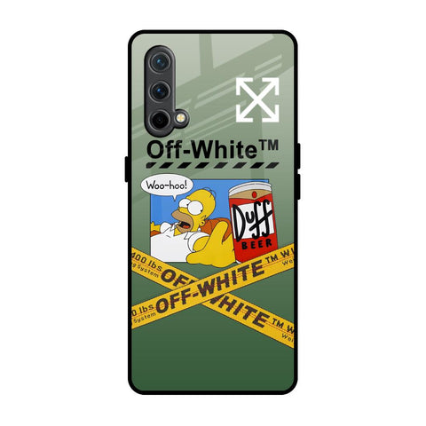 Duff Beer OnePlus Nord CE Glass Back Cover Online
