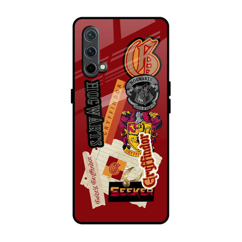 Gryffindor OnePlus Nord CE Glass Back Cover Online