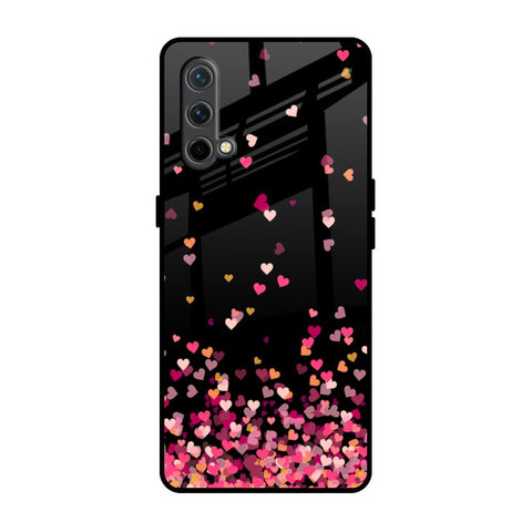 Heart Rain Fall OnePlus Nord CE Glass Back Cover Online