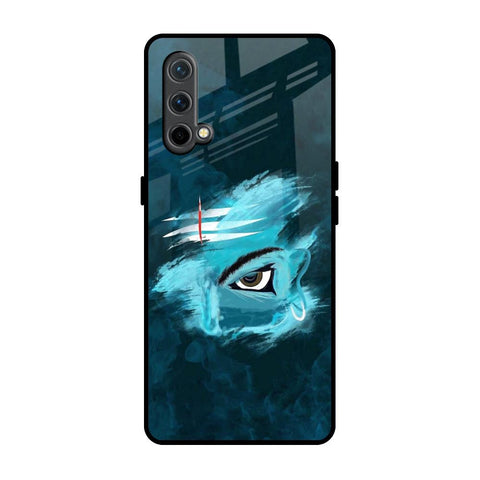 Power Of Trinetra OnePlus Nord CE Glass Back Cover Online