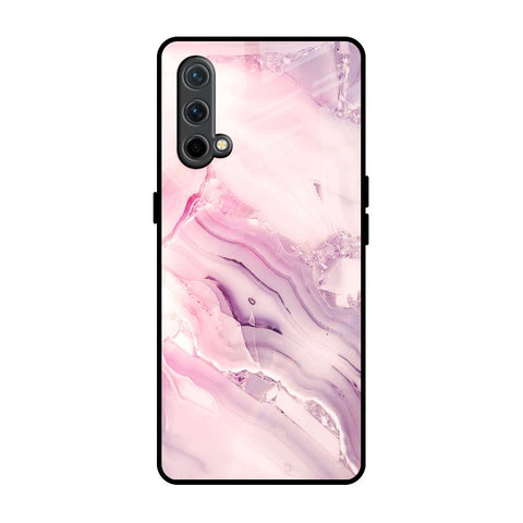 Diamond Pink Gradient OnePlus Nord CE Glass Back Cover Online