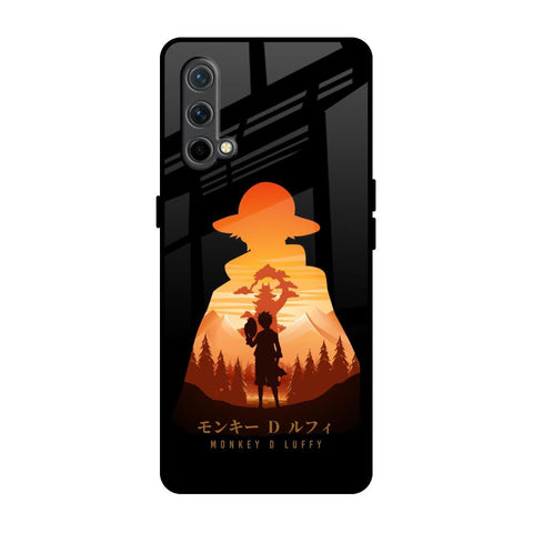 Luffy One Piece OnePlus Nord CE Glass Back Cover Online