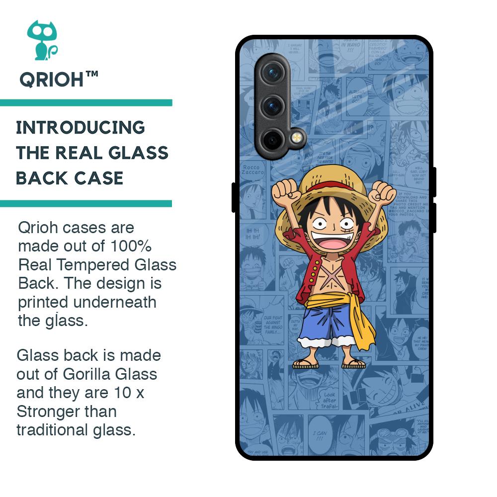 Chubby Anime Glass Case for OnePlus Nord CE
