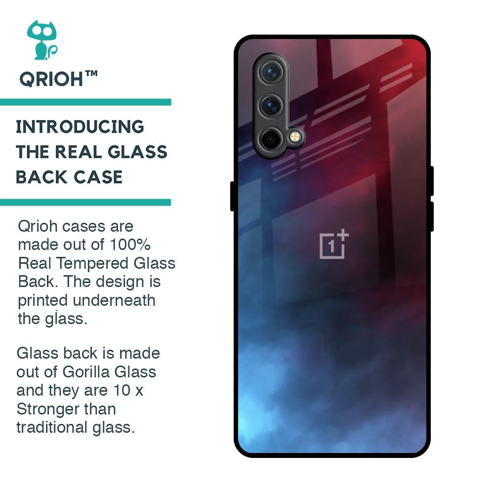 Smokey Watercolor Glass Case for OnePlus Nord CE