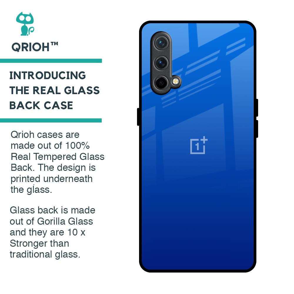 Egyptian Blue Glass Case for OnePlus Nord CE