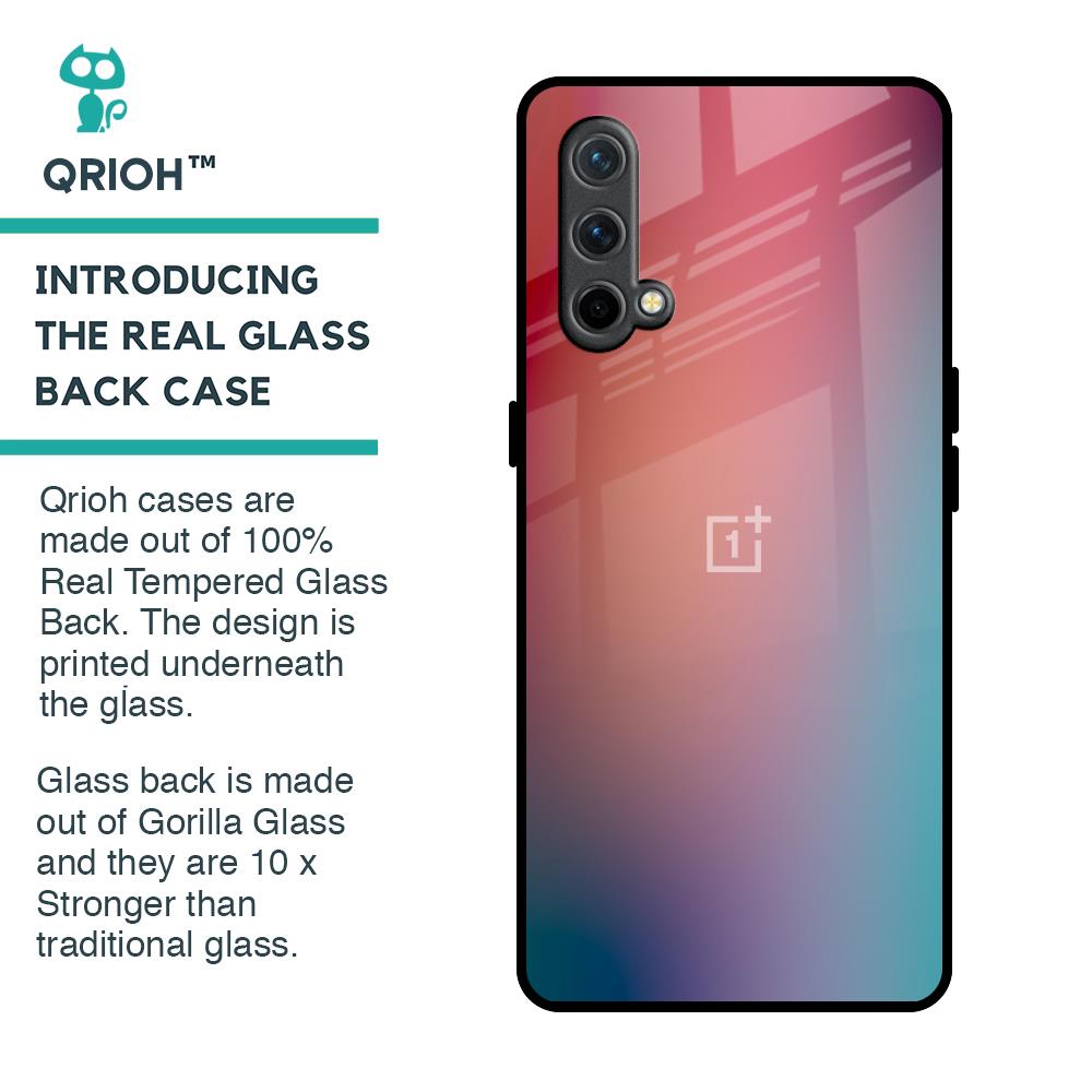 Dusty Multi Gradient Glass Case for OnePlus Nord CE