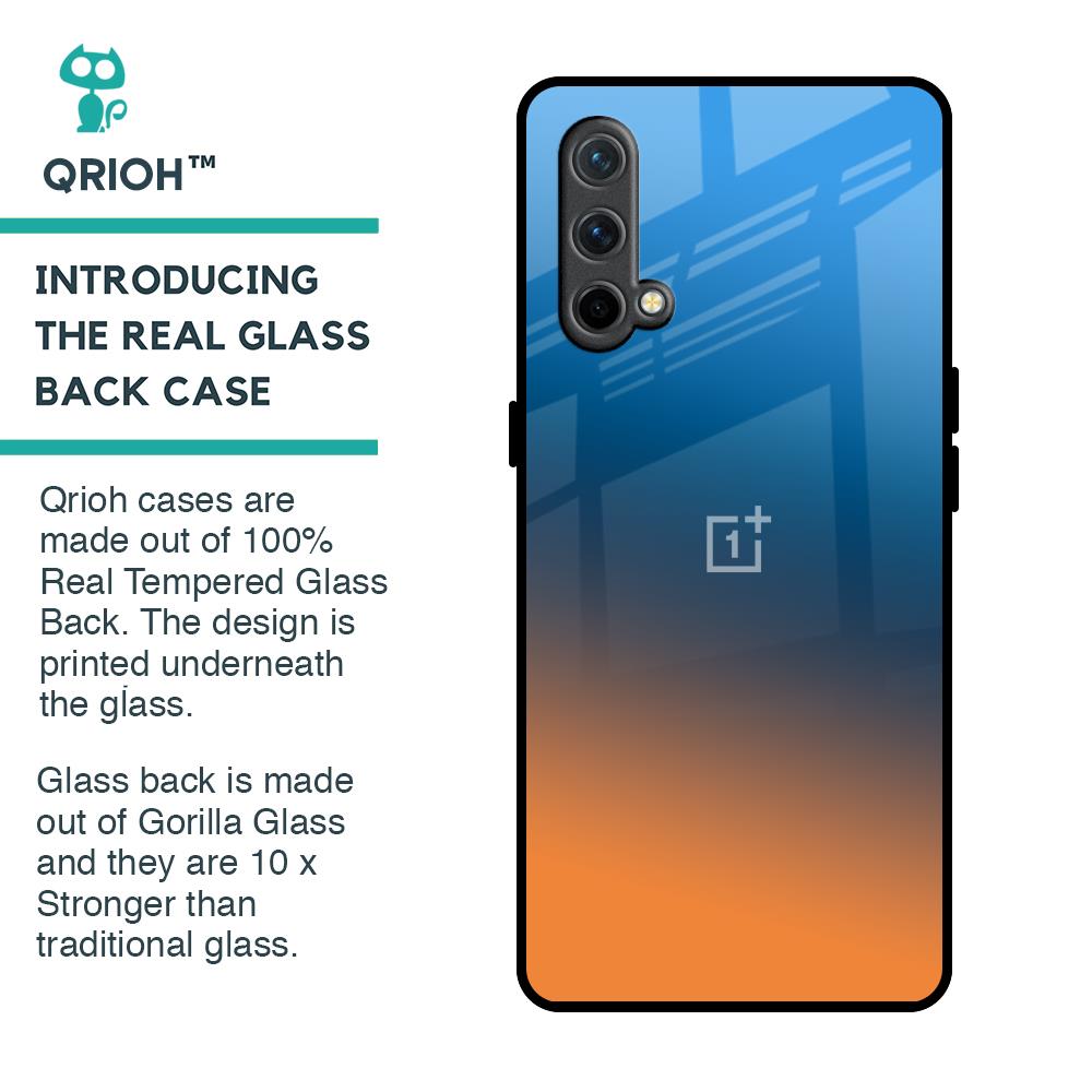 Sunset Of Ocean Glass Case for OnePlus Nord CE