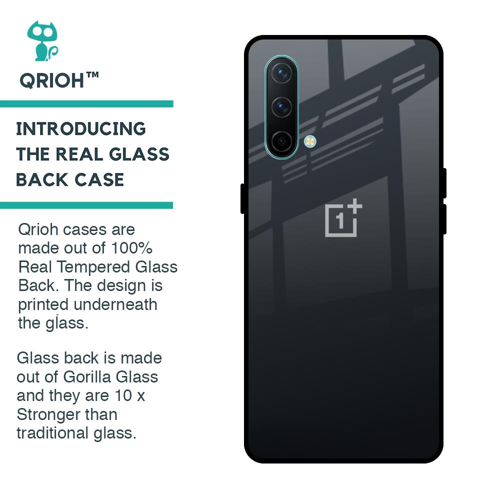 Stone Grey Glass Case For OnePlus Nord CE
