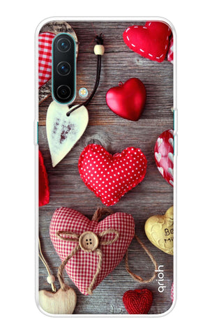 Valentine Hearts OnePlus Nord CE Back Cover