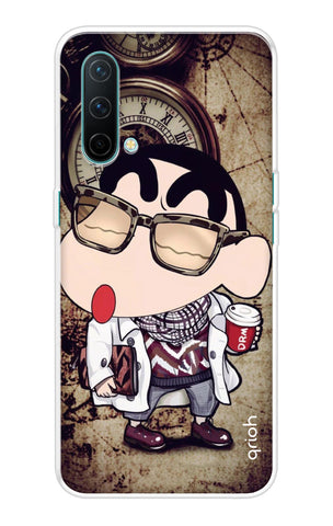 Nerdy Shinchan OnePlus Nord CE Back Cover