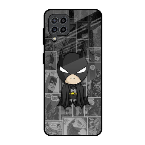 Cartoon Art Samsung Galaxy M32 Glass Back Cover Online