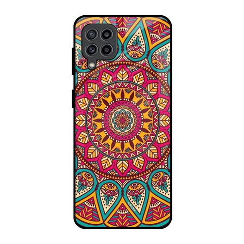 Elegant Mandala Samsung Galaxy M32 Glass Back Cover Online