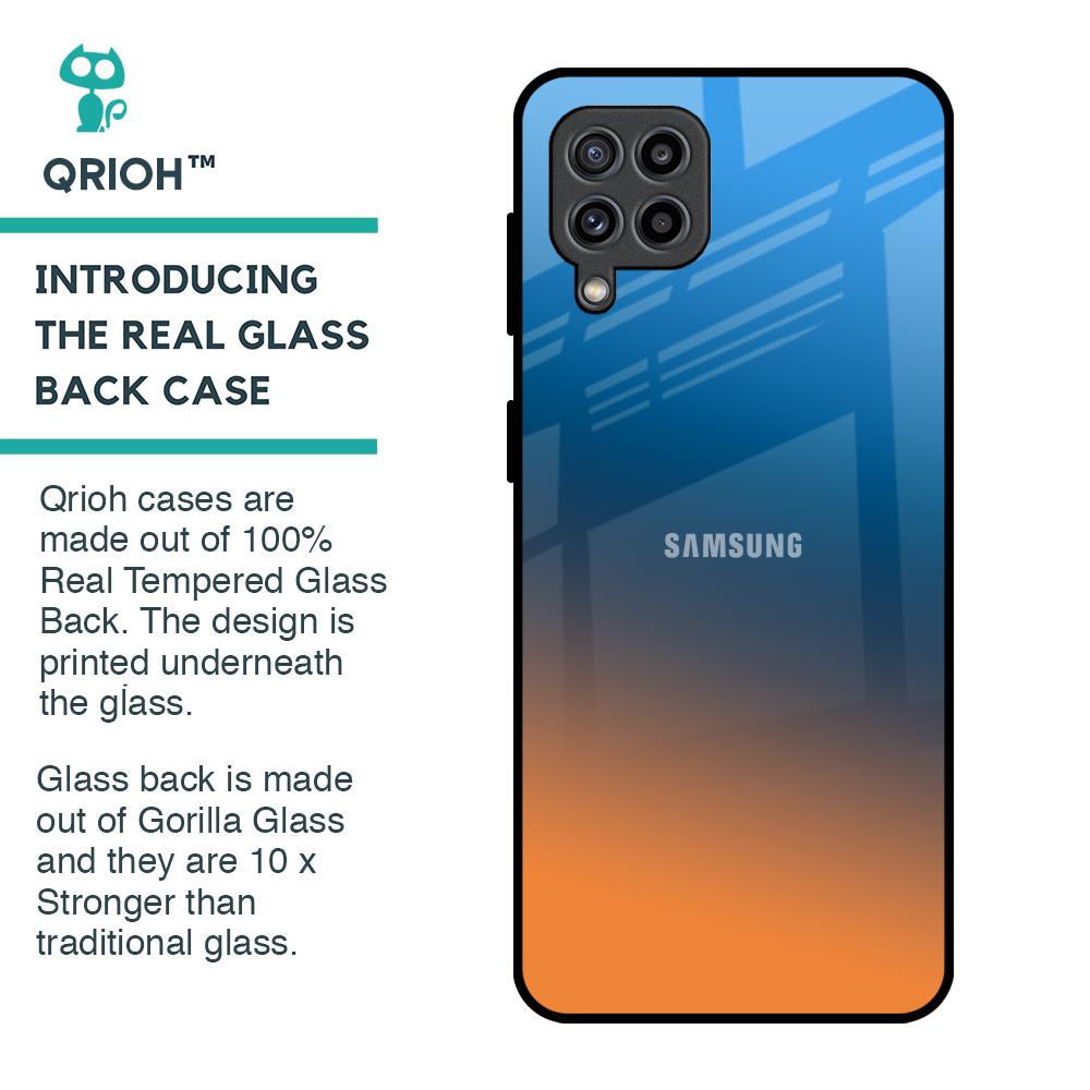Sunset Of Ocean Glass Case for Samsung Galaxy M32