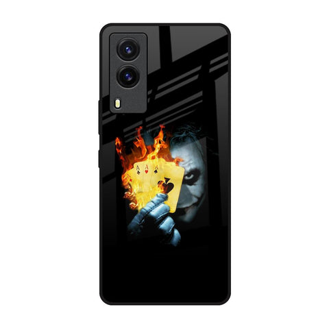 AAA Joker Vivo V21e Glass Back Cover Online