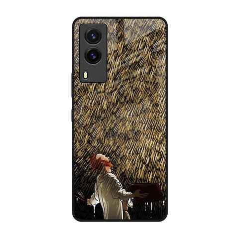 Rain Festival Vivo V21e Glass Back Cover Online