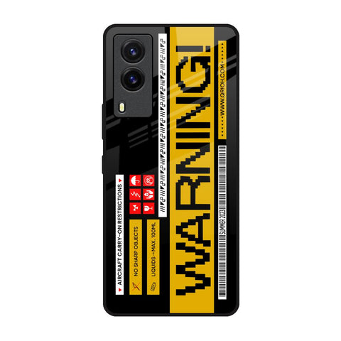 Aircraft Warning Vivo V21e Glass Back Cover Online