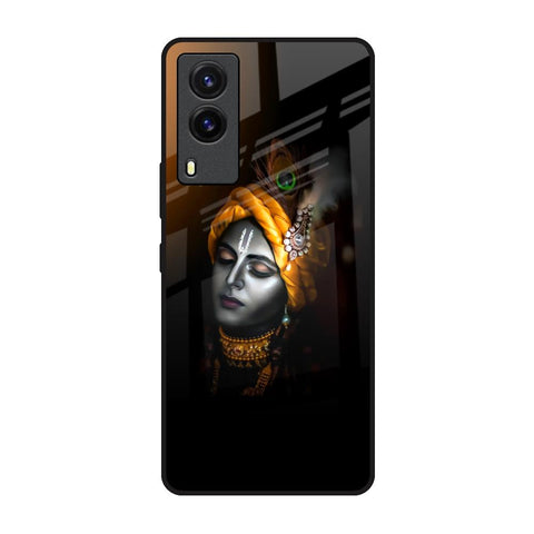 Ombre Krishna Vivo V21e Glass Back Cover Online