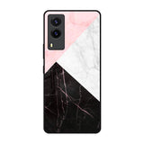 Marble Collage Art Vivo V21e Glass Back Cover Online