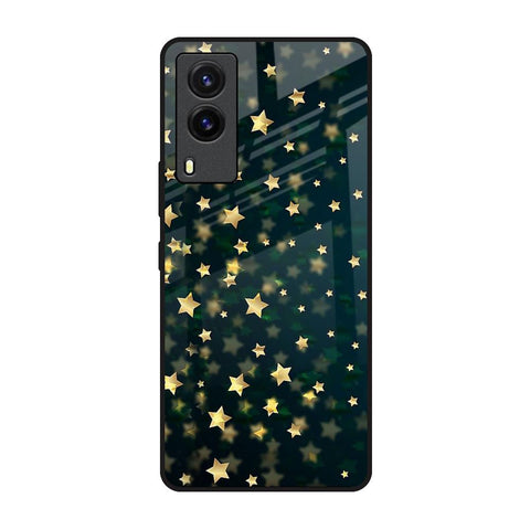Dazzling Stars Vivo V21e Glass Back Cover Online