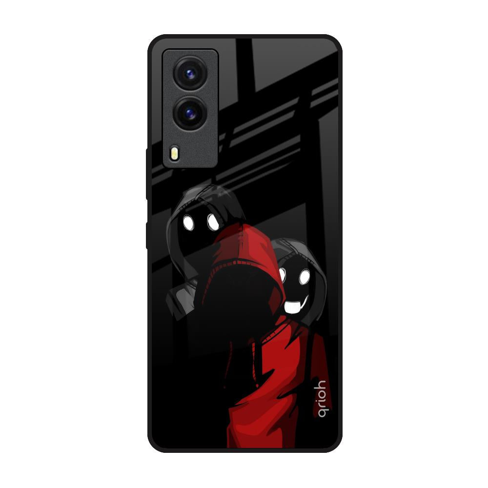 Shadow Character Vivo V21e Glass Back Cover Online