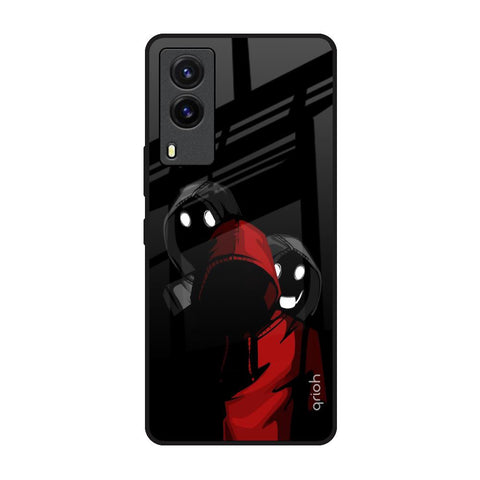 Shadow Character Vivo V21e Glass Back Cover Online