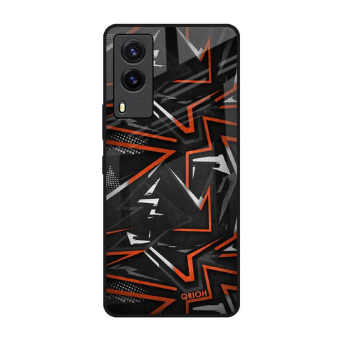 Vector Art Vivo V21e Glass Back Cover Online