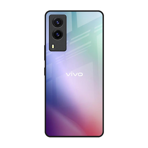 Abstract Holographic Vivo V21e Glass Back Cover Online