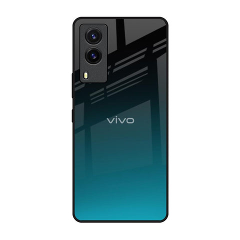 Ultramarine Vivo V21e Glass Back Cover Online