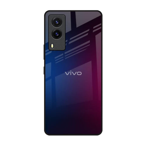 Mix Gradient Shade Vivo V21e Glass Back Cover Online