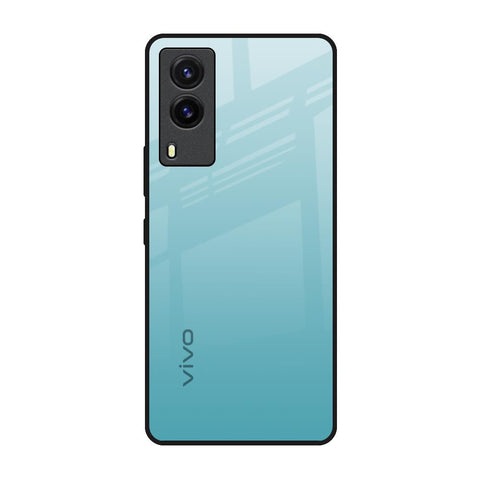 Arctic Blue Vivo V21e Glass Back Cover Online