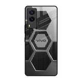 Hexagon Style Vivo V21e Glass Back Cover Online