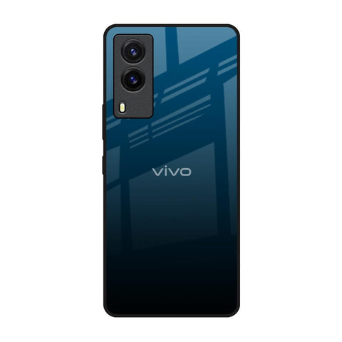Sailor Blue Vivo V21e Glass Back Cover Online